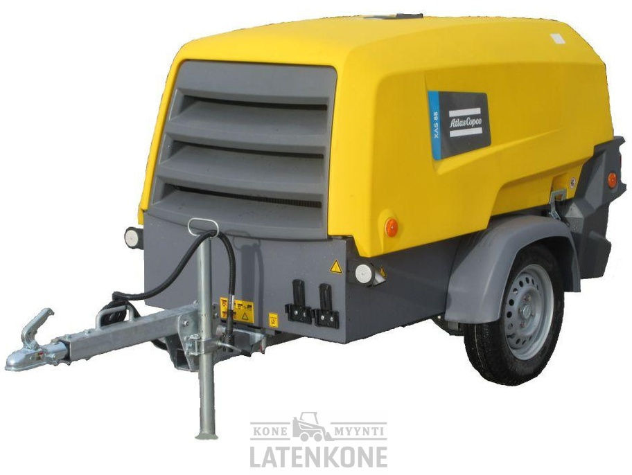 Atlas Copco XAS 88-7 StV Vaunukompressori UUSI - Воздушный компрессор: фото 1 Atlas Copco XAS 88-7 StV Vaunukompressori UUSI - Воздушный компрессор: фото 1