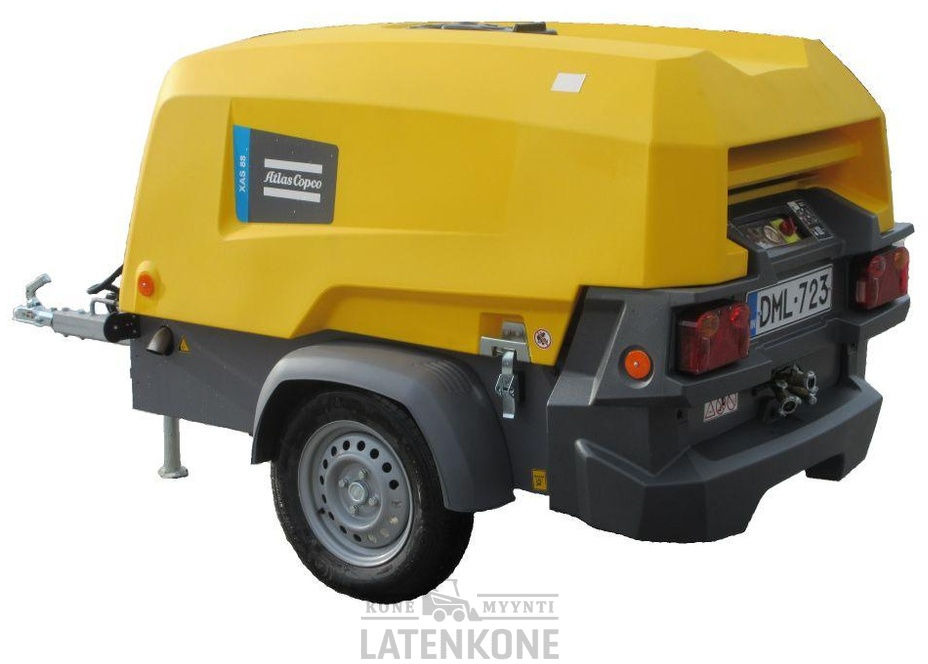Atlas Copco XAS 88-7 StV Vaunukompressori UUSI - Воздушный компрессор: фото 3 Atlas Copco XAS 88-7 StV Vaunukompressori UUSI - Воздушный компрессор: фото 3