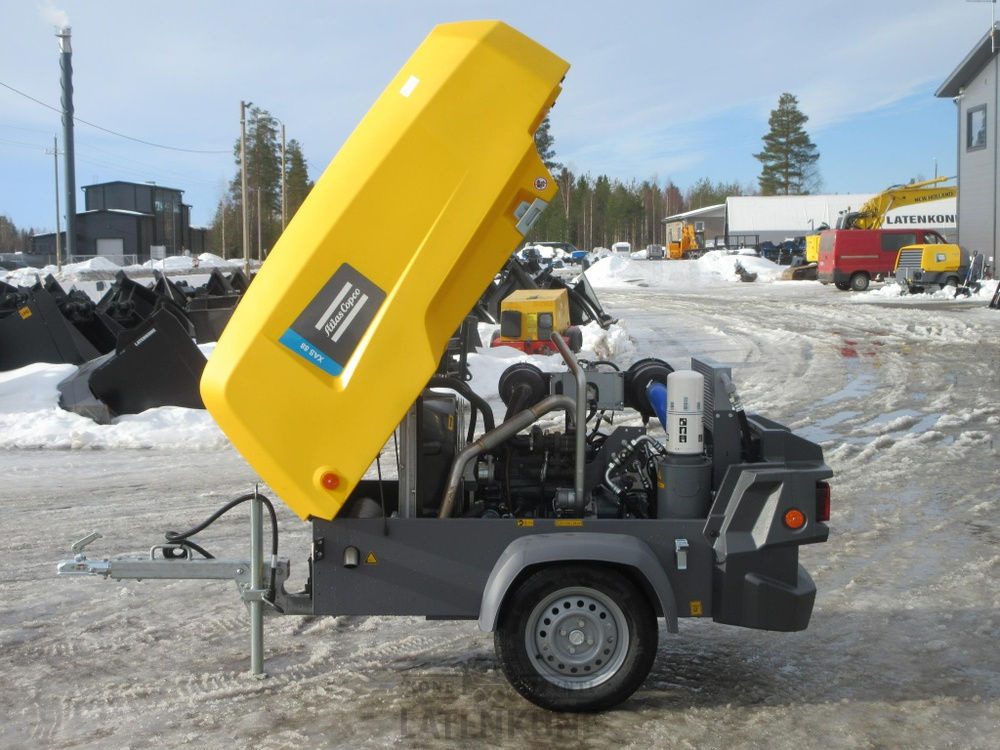 Воздушный компрессор Atlas Copco XAS 88-7 StV Vaunukompressori UUSI: фото 8