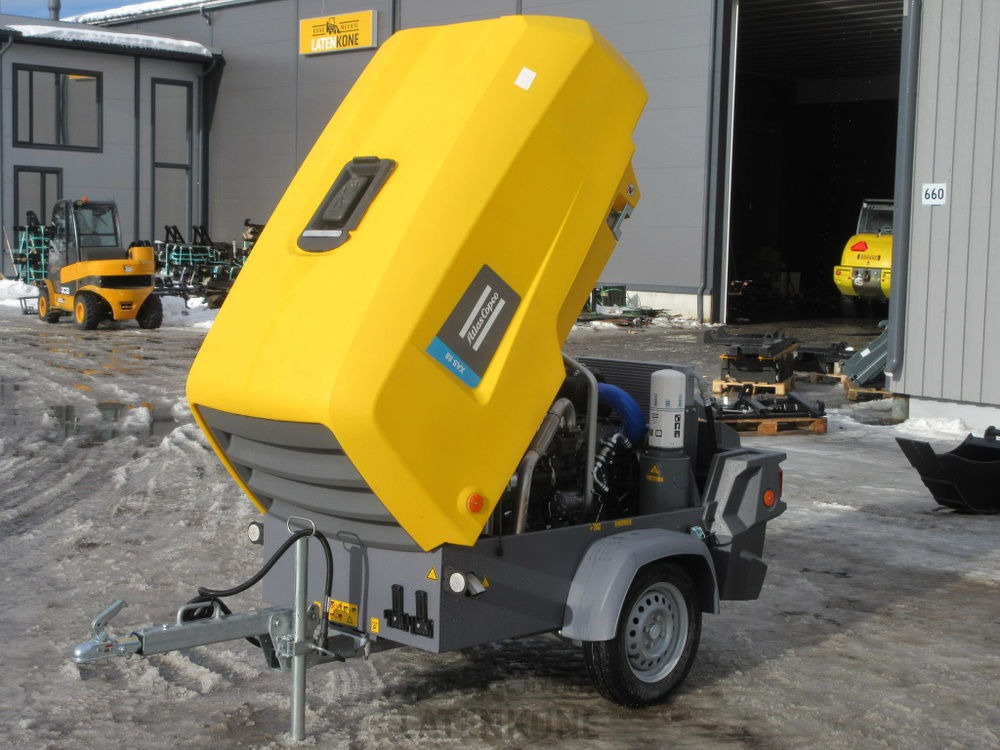 Воздушный компрессор Atlas Copco XAS 88-7 StV Vaunukompressori UUSI: фото 7