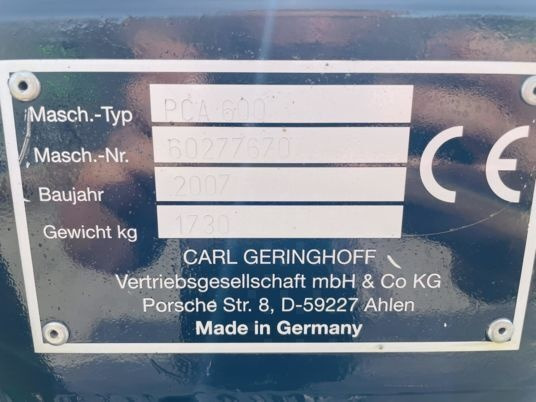 Geringhoff PCA 600 - Жатка кукурузная: фото 3 Geringhoff PCA 600 - Жатка кукурузная: фото 3