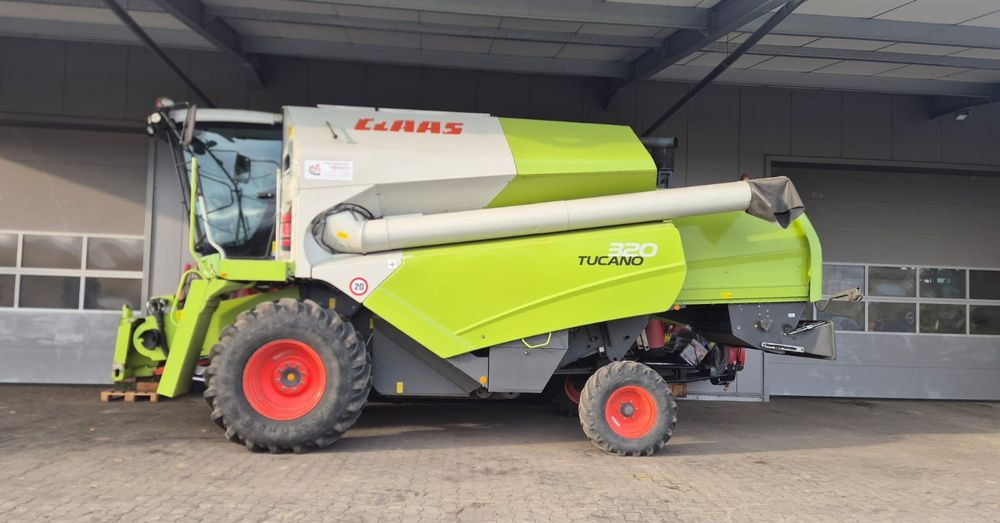 Claas Tucano 320 - Зерноуборочный комбайн: фото 2 Claas Tucano 320 - Зерноуборочный комбайн: фото 2