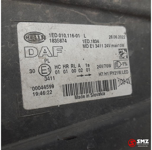 DAF Occ koplamp links DAF - Передняя фара для Грузовиков: фото 3 DAF Occ koplamp links DAF - Передняя фара для Грузовиков: фото 3