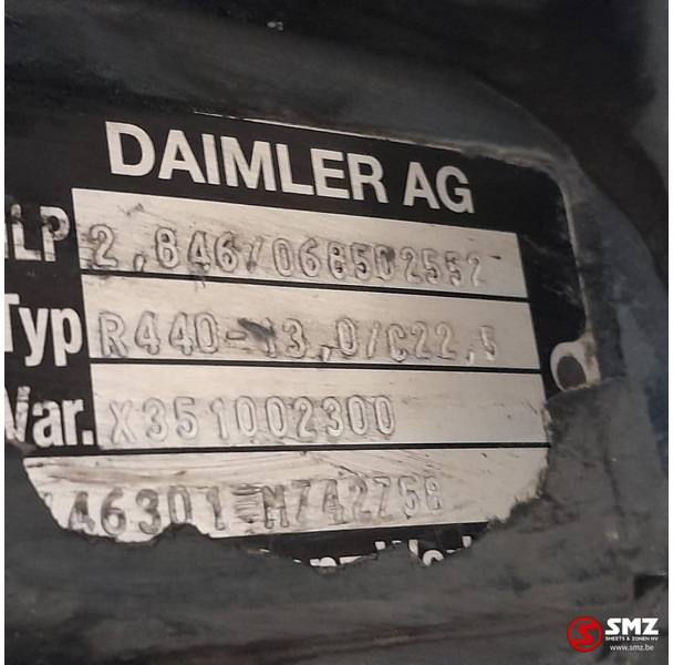 Mercedes-Benz Occ differentiëel R440-13,0/C22,5 i=2,846 Mercedes - Дифференциал для Грузовиков: фото 5 Mercedes-Benz Occ differentiëel R440-13,0/C22,5 i=2,846 Mercedes - Дифференциал для Грузовиков: фото 5