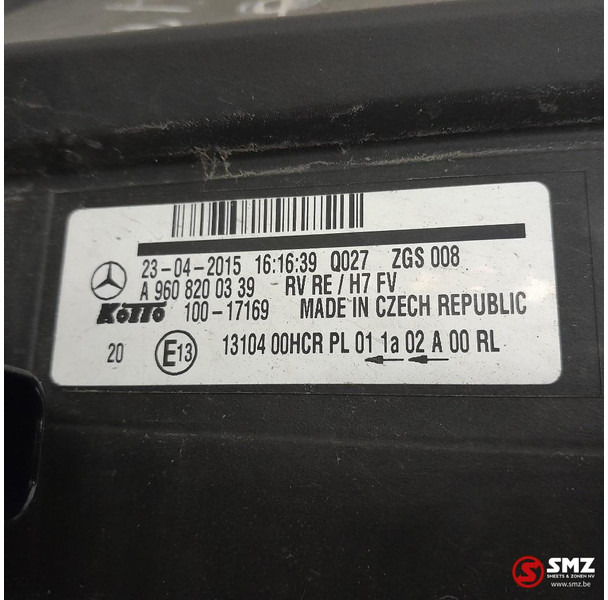 Mercedes-Benz Occ koplamp rechts Mercedes - Передняя фара для Грузовиков: фото 3 Mercedes-Benz Occ koplamp rechts Mercedes - Передняя фара для Грузовиков: фото 3