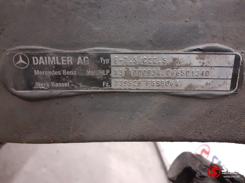 Mercedes-Benz Occ stuuras F-7,5/C22,5 Mercedes - Рама/ Шасси для Грузовиков: фото 5 Mercedes-Benz Occ stuuras F-7,5/C22,5 Mercedes - Рама/ Шасси для Грузовиков: фото 5