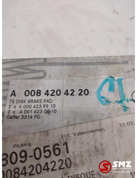 Mercedes-Benz Set remblokken mercedes sprinter w909 a0084204220 - Тормозные колодки для Грузовиков: фото 2 Mercedes-Benz Set remblokken mercedes sprinter w909 a0084204220 - Тормозные колодки для Грузовиков: фото 2