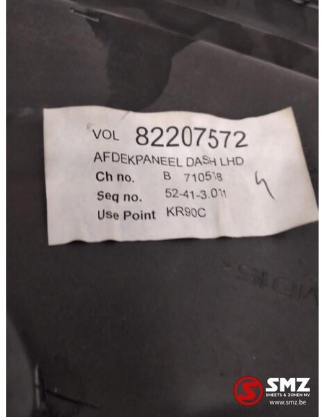 Volvo Occ afdekpaneel dashboard LHD Volvo FH4 - Приборная панель для Грузовиков: фото 3 Volvo Occ afdekpaneel dashboard LHD Volvo FH4 - Приборная панель для Грузовиков: фото 3