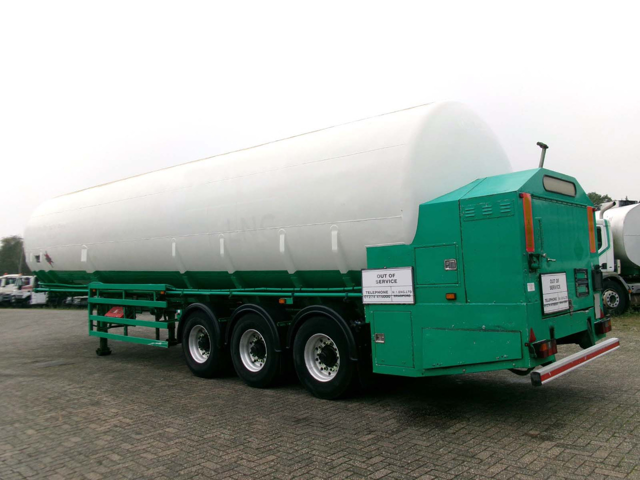 M1 Engineering LNG Methan Methane Gas Cryogenic - Полуприцеп-цистерна: фото 4 M1 Engineering LNG Methan Methane Gas Cryogenic - Полуприцеп-цистерна: фото 4