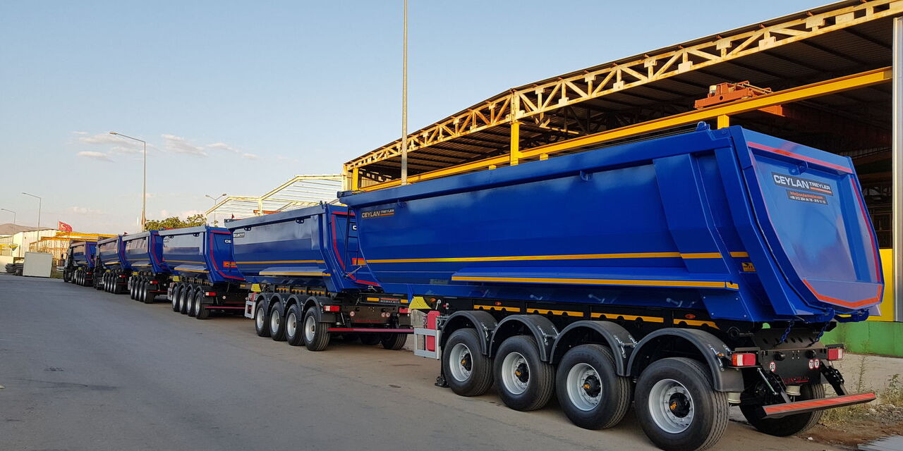 CEYLAN 35-40 M3 4 AXLE TIPPER - Самосвальный полуприцеп: фото 3 CEYLAN 35-40 M3 4 AXLE TIPPER - Самосвальный полуприцеп: фото 3