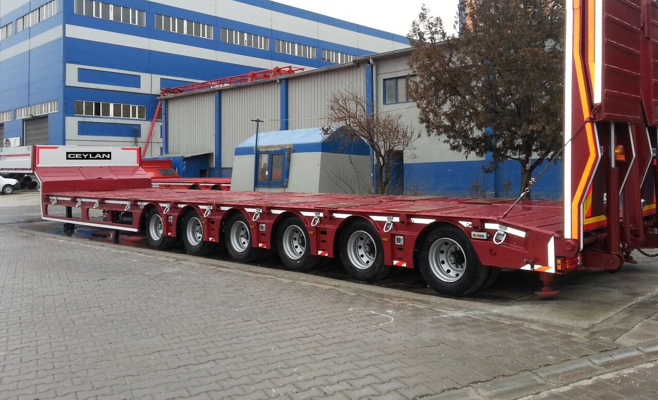 CEYLAN 6 AXLES STANDART & EXTENDABLE LOWBED - Низкорамный полуприцеп: фото 2 CEYLAN 6 AXLES STANDART & EXTENDABLE LOWBED - Низкорамный полуприцеп: фото 2
