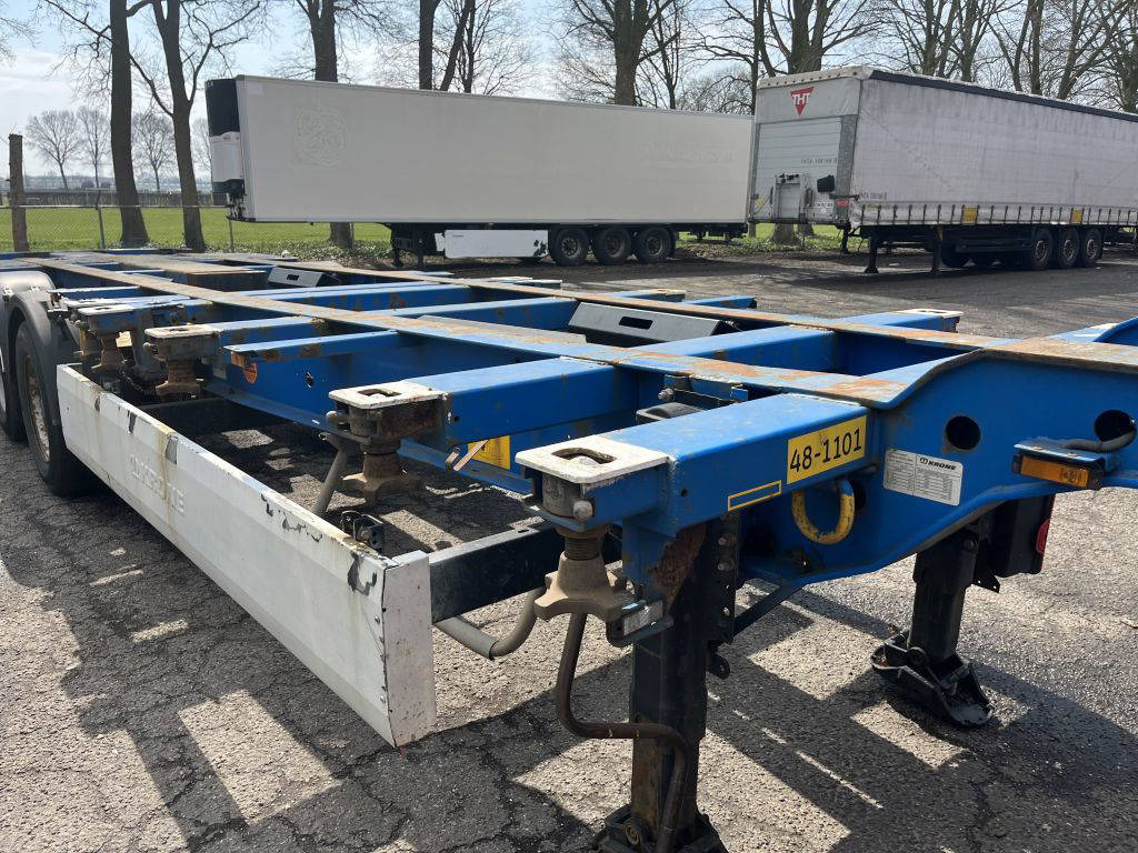 Krone 40FT HC, Voor en achter-uitschuifbaar, BPW 3 stuks - Полуприцеп-контейнеровоз/ Сменный кузов: фото 2 Krone 40FT HC, Voor en achter-uitschuifbaar, BPW 3 stuks - Полуприцеп-контейнеровоз/ Сменный кузов: фото 2