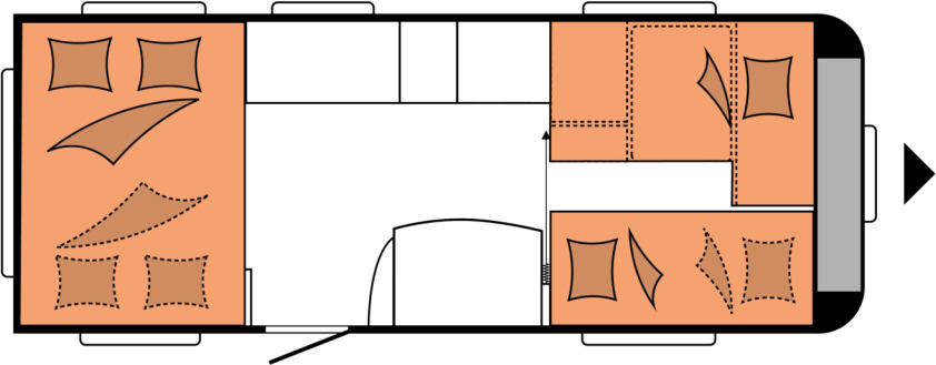 DE LUXE 515 UHK - Прицеп дача: фото 2 DE LUXE 515 UHK - Прицеп дача: фото 2