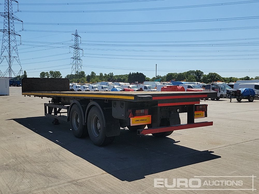 1999 Don-Bur Twin Axle Flatbed Trailer - Полуприцеп бортовой/ Платформа: фото 3 1999 Don-Bur Twin Axle Flatbed Trailer - Полуприцеп бортовой/ Платформа: фото 3