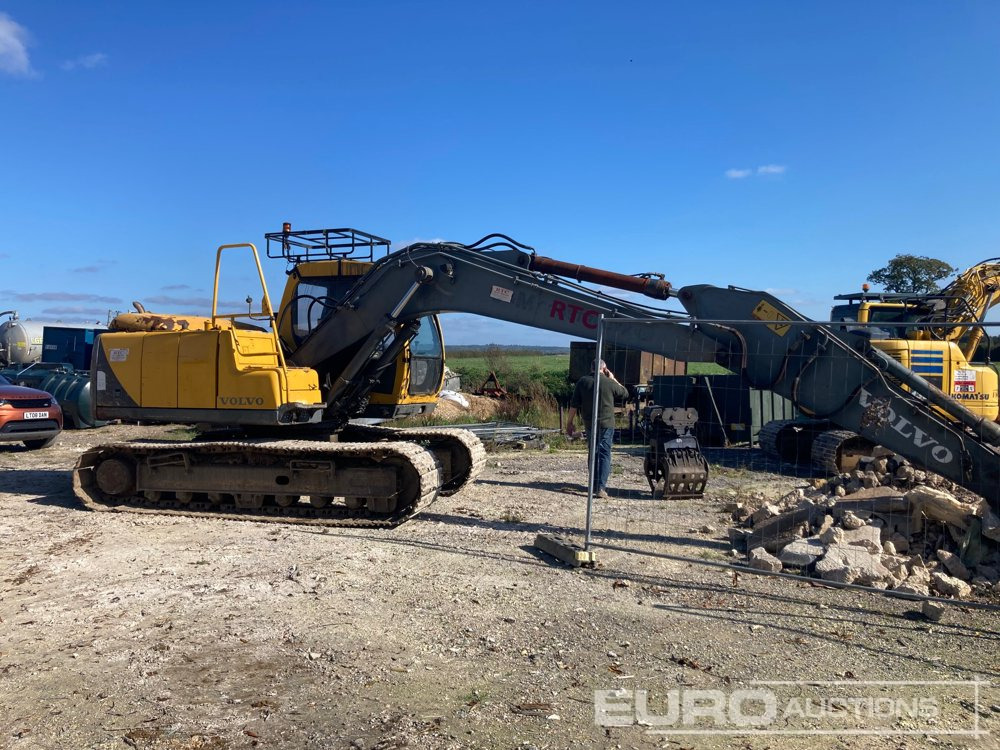 2002 Volvo EC140LC - Гусеничный экскаватор: фото 1 2002 Volvo EC140LC - Гусеничный экскаватор: фото 1