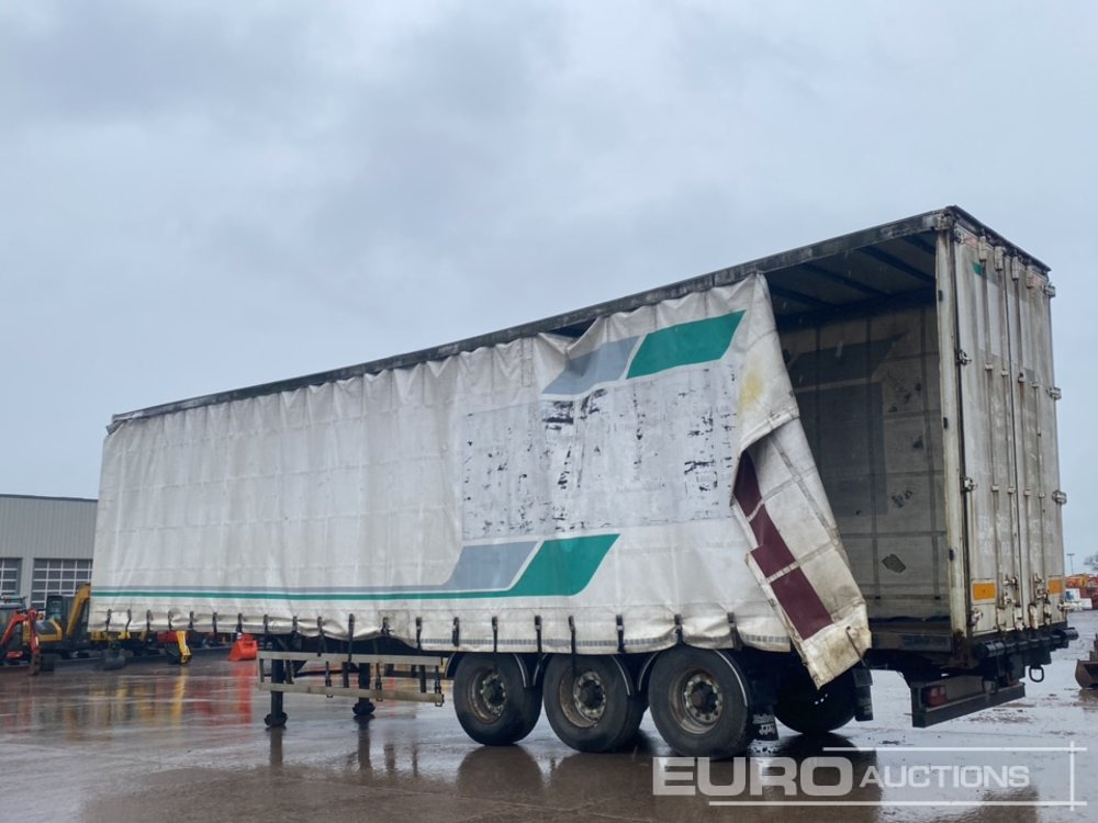2007 SDC 45' Tri Axle Curtainsider Trailer, BPW Axles - Тентованный полуприцеп: фото 3 2007 SDC 45' Tri Axle Curtainsider Trailer, BPW Axles - Тентованный полуприцеп: фото 3