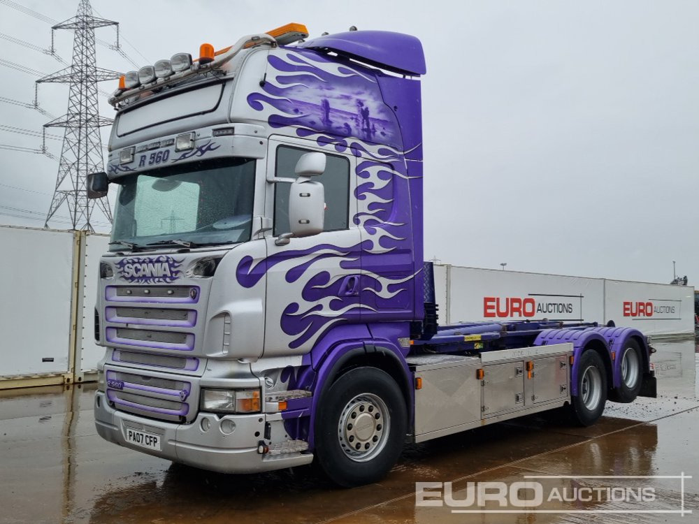 2007 Scania R560 - Крюковой мультилифт: фото 1 2007 Scania R560 - Крюковой мультилифт: фото 1