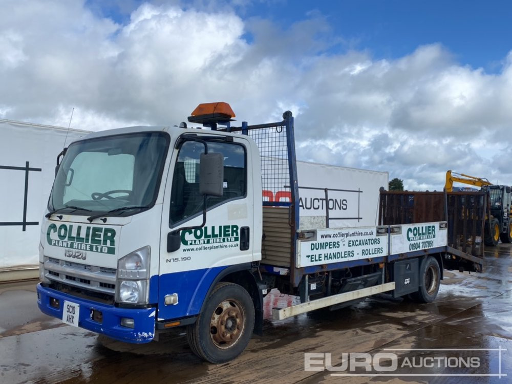 2010 Isuzu N75 - Грузовик бортовой/ Платформа: фото 1 2010 Isuzu N75 - Грузовик бортовой/ Платформа: фото 1