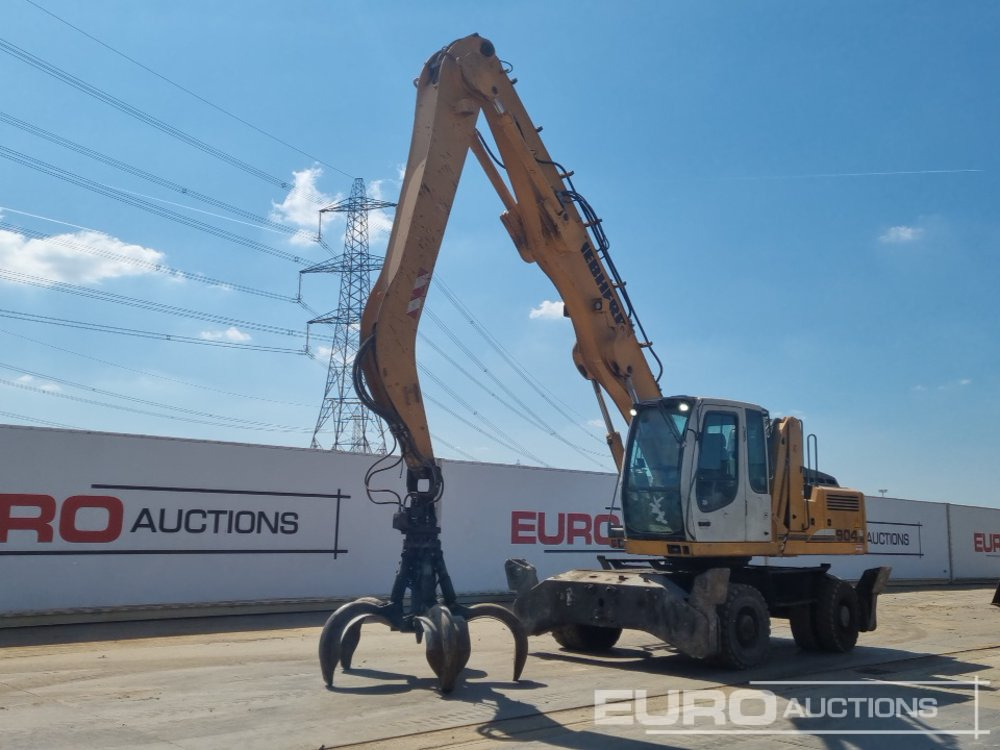 2010 Liebherr A904C HD Litronic - Колёсный экскаватор: фото 1 2010 Liebherr A904C HD Litronic - Колёсный экскаватор: фото 1