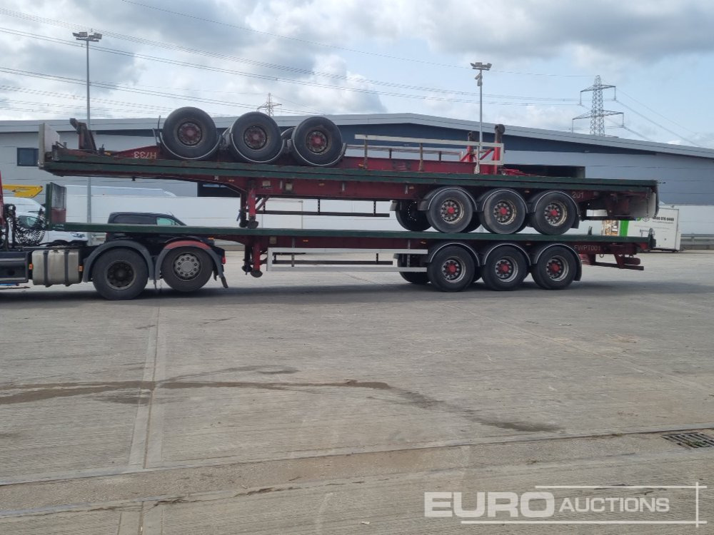2010 SDC Trailer Tri Axle Flatbed Trailer (3 of) - Полуприцеп бортовой/ Платформа: фото 2 2010 SDC Trailer Tri Axle Flatbed Trailer (3 of) - Полуприцеп бортовой/ Платформа: фото 2