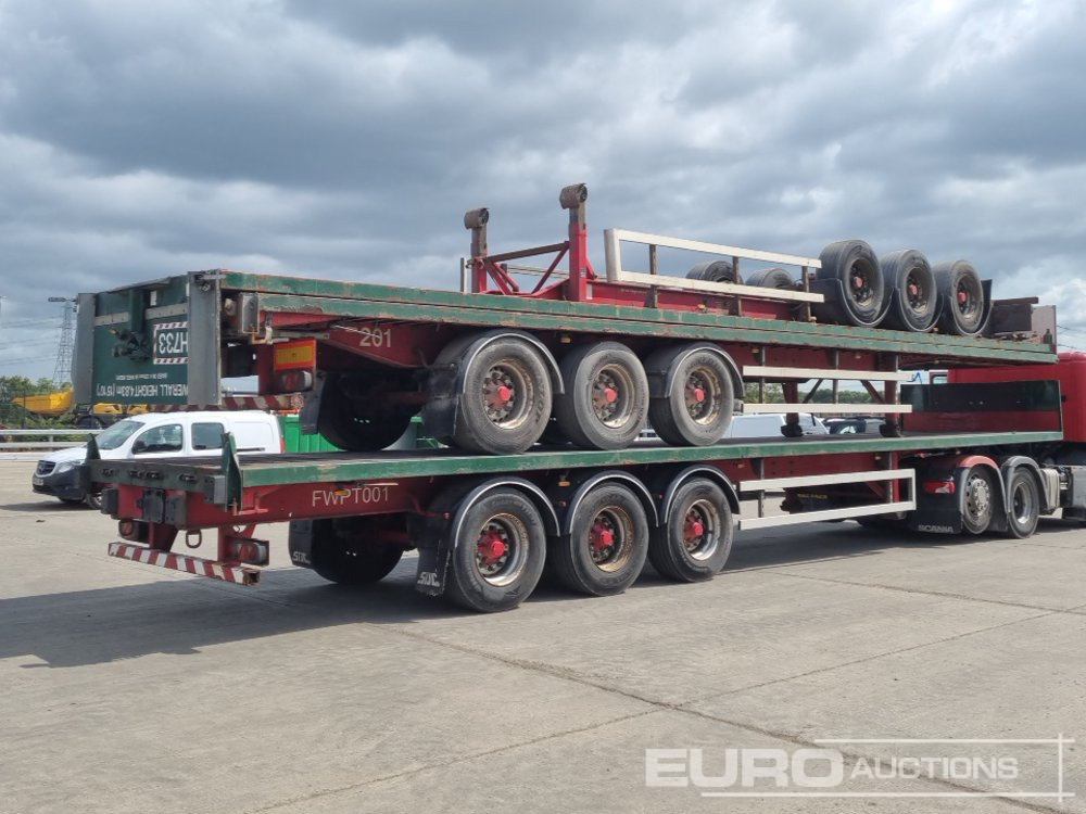 2010 SDC Trailer Tri Axle Flatbed Trailer (3 of) - Полуприцеп бортовой/ Платформа: фото 5 2010 SDC Trailer Tri Axle Flatbed Trailer (3 of) - Полуприцеп бортовой/ Платформа: фото 5