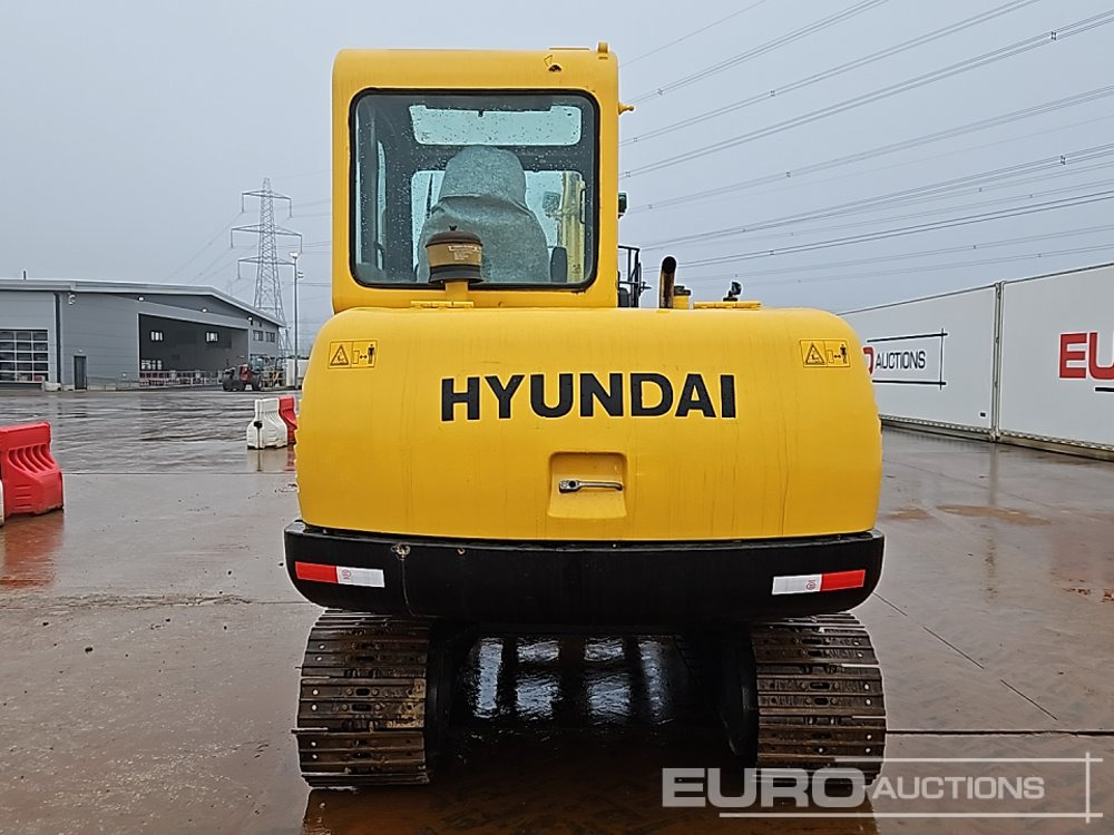 2011 Hyundai R55-7 - Мини-экскаватор: фото 4 2011 Hyundai R55-7 - Мини-экскаватор: фото 4