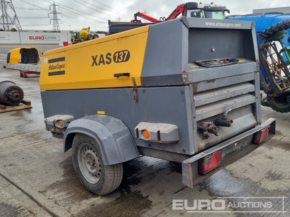 2012 Atlas Copco XAS 137 - Воздушный компрессор: фото 3 2012 Atlas Copco XAS 137 - Воздушный компрессор: фото 3