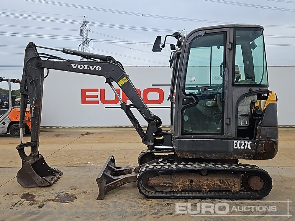 2012 Volvo EC27C - Мини-экскаватор: фото 2 2012 Volvo EC27C - Мини-экскаватор: фото 2