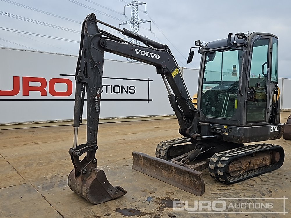 2012 Volvo EC27C - Мини-экскаватор: фото 1 2012 Volvo EC27C - Мини-экскаватор: фото 1