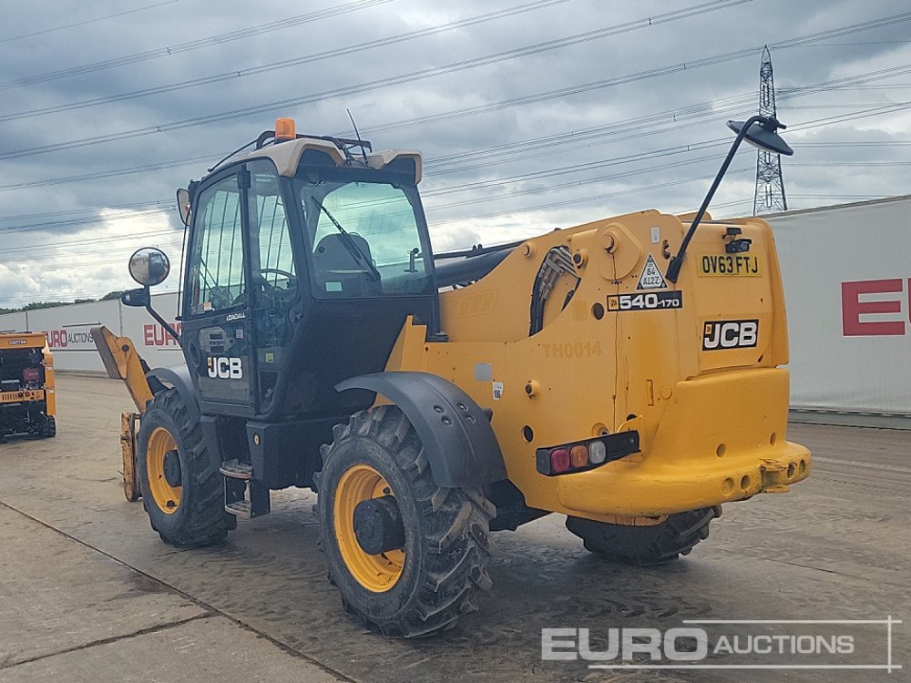 2013 JCB 540-170 - Телескопический погрузчик: фото 3 2013 JCB 540-170 - Телескопический погрузчик: фото 3
