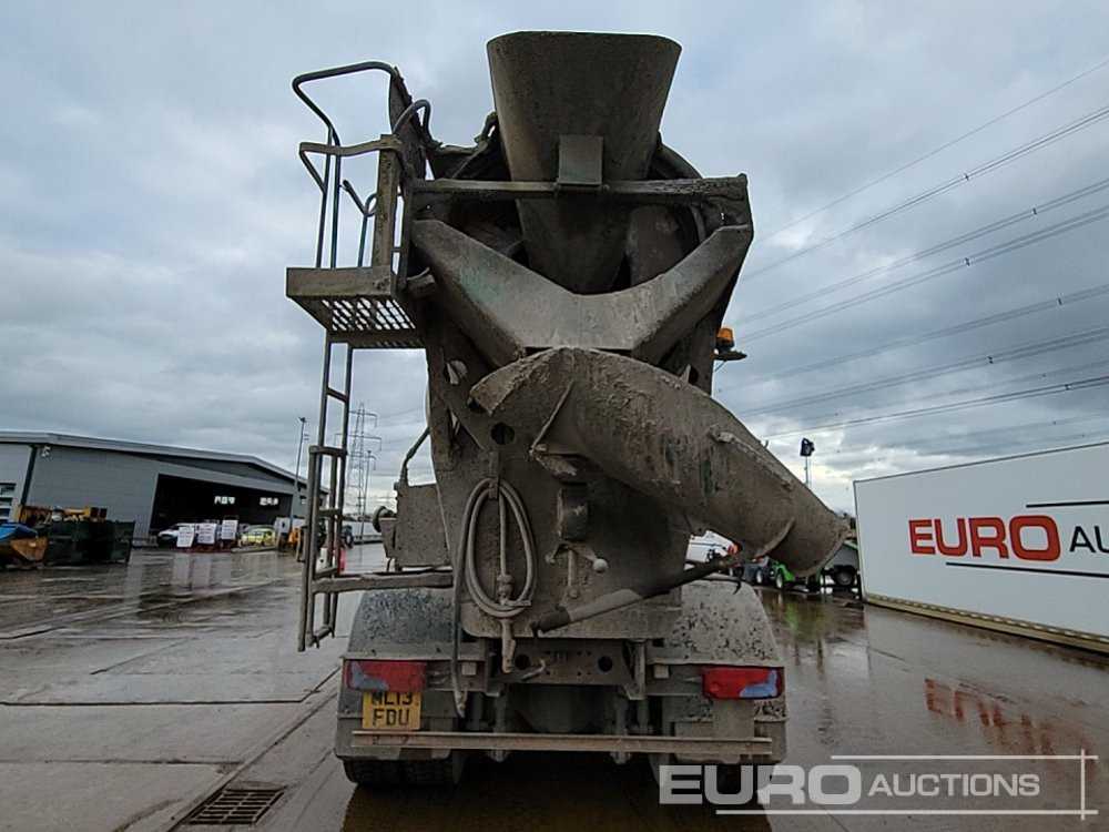 2013 MAN 6x4 Cement Mixer Lorry, Reverse Camera, Manual Gearbox (Reg. Docs. Available) - Автобетоносмеситель: фото 4 2013 MAN 6x4 Cement Mixer Lorry, Reverse Camera, Manual Gearbox (Reg. Docs. Available) - Автобетоносмеситель: фото 4