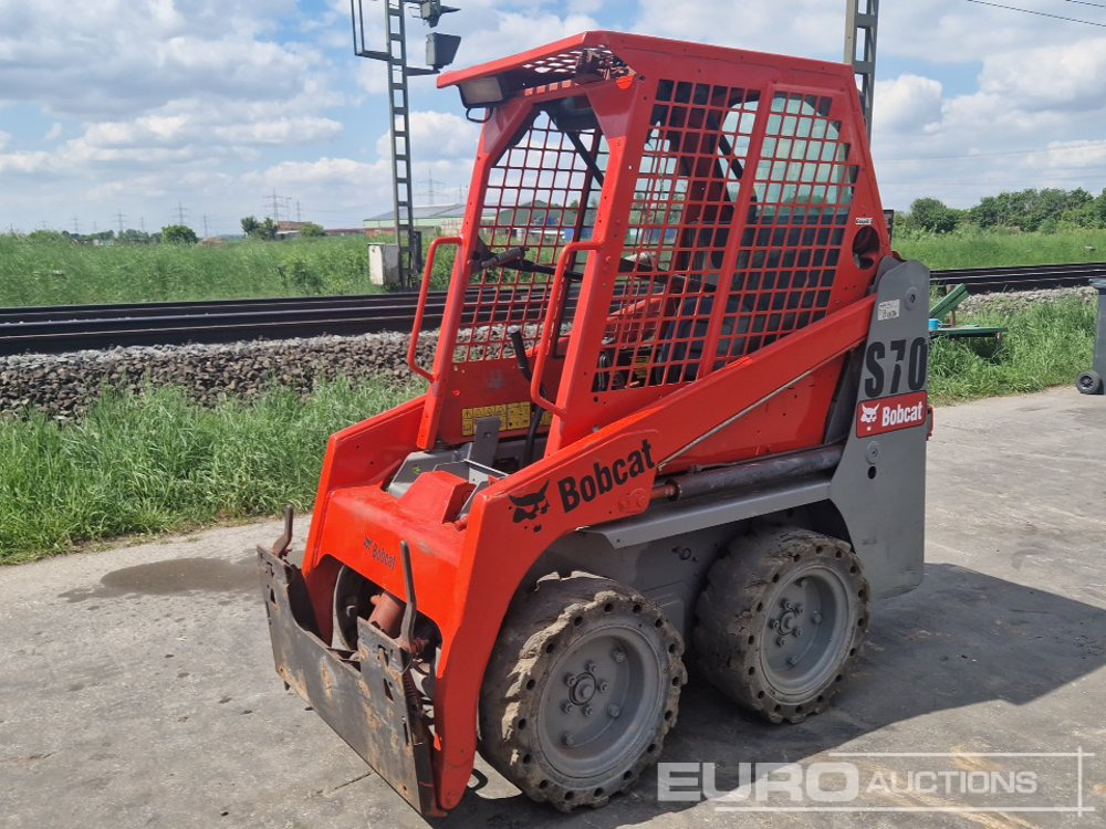 2014 Bobcat S70 - Мини-погрузчик с бортовым поворотом: фото 1 2014 Bobcat S70 - Мини-погрузчик с бортовым поворотом: фото 1