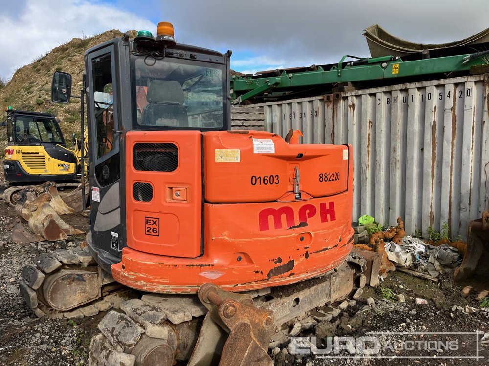 2014 Hitachi ZX85USB-5A - Мини-экскаватор: фото 3 2014 Hitachi ZX85USB-5A - Мини-экскаватор: фото 3