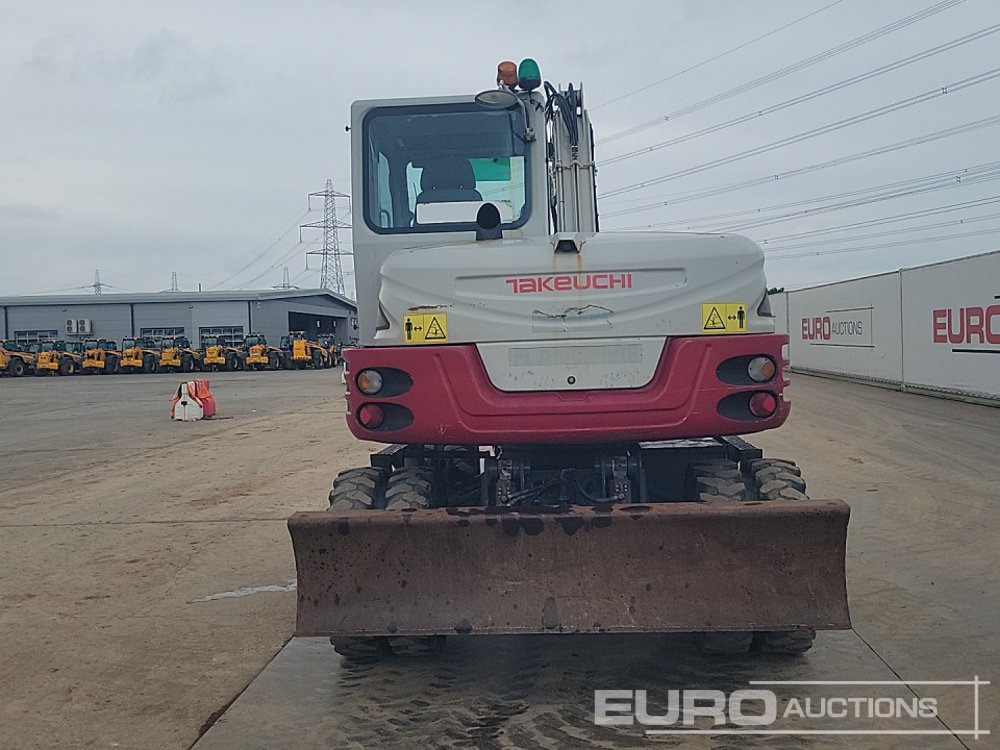 2014 Takeuchi TB295W - Колёсный экскаватор: фото 4 2014 Takeuchi TB295W - Колёсный экскаватор: фото 4