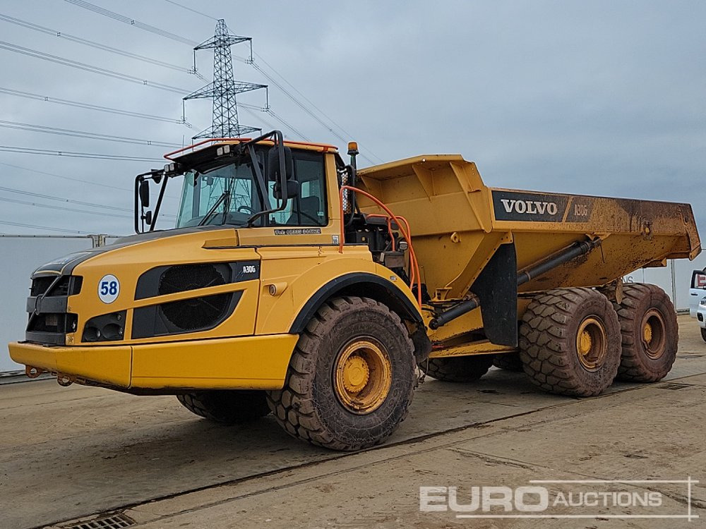 2014 Volvo A30G - Сочленённый самосвал: фото 1 2014 Volvo A30G - Сочленённый самосвал: фото 1