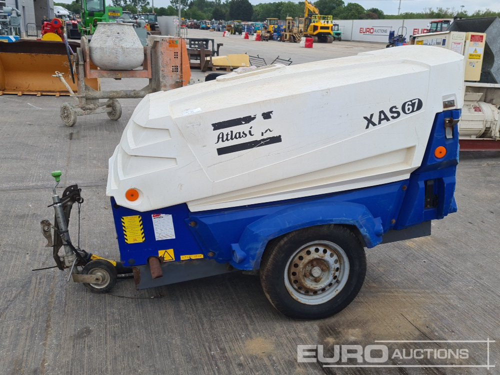 2015 Atlas Copco XAS67 - Воздушный компрессор: фото 2 2015 Atlas Copco XAS67 - Воздушный компрессор: фото 2