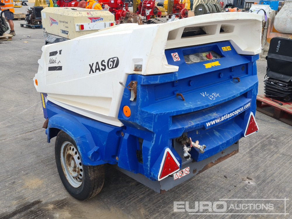 2015 Atlas Copco XAS67 - Воздушный компрессор: фото 3 2015 Atlas Copco XAS67 - Воздушный компрессор: фото 3