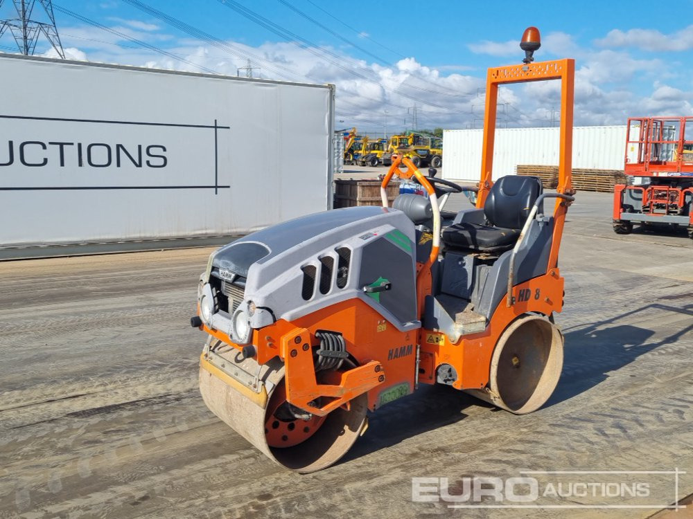 2015 Hamm HD8VV - Каток: фото 1 2015 Hamm HD8VV - Каток: фото 1