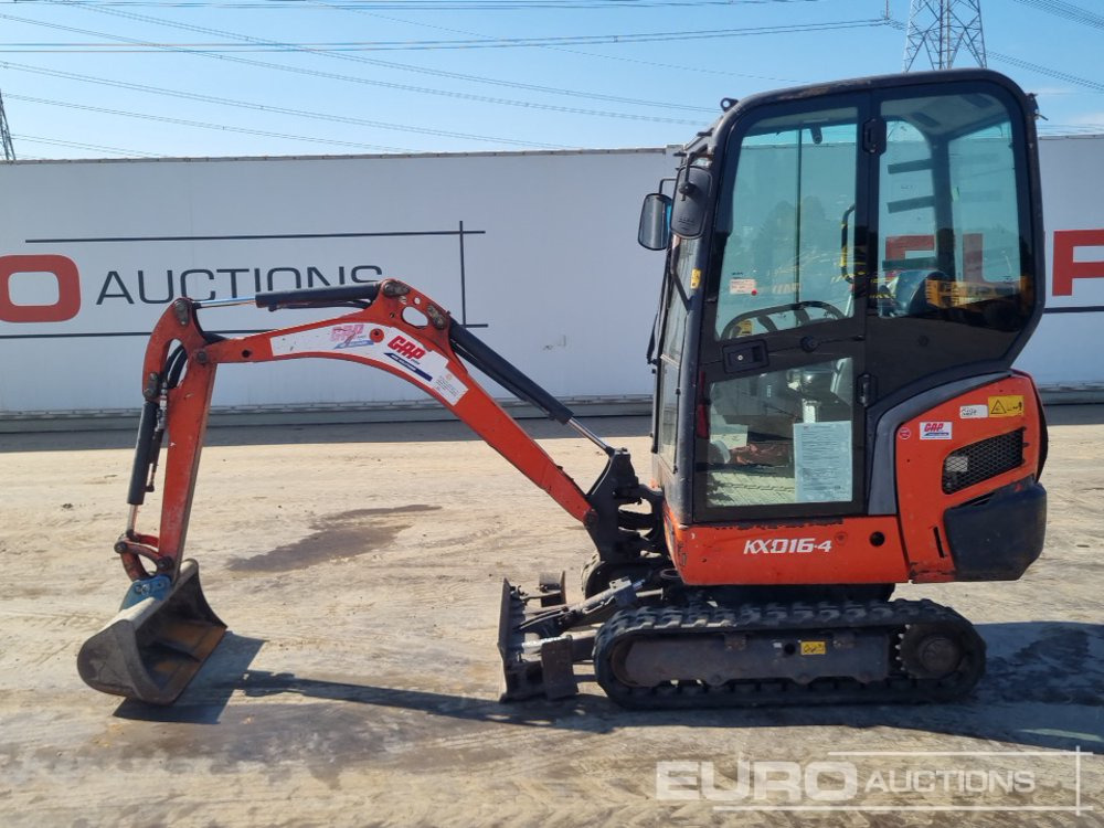 2015 Kubota KX016-4 - Мини-экскаватор: фото 2 2015 Kubota KX016-4 - Мини-экскаватор: фото 2
