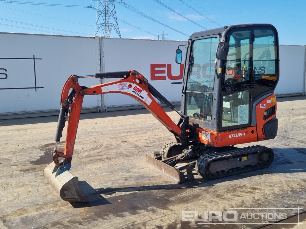 2015 Kubota KX016-4 - Мини-экскаватор: фото 1 2015 Kubota KX016-4 - Мини-экскаватор: фото 1