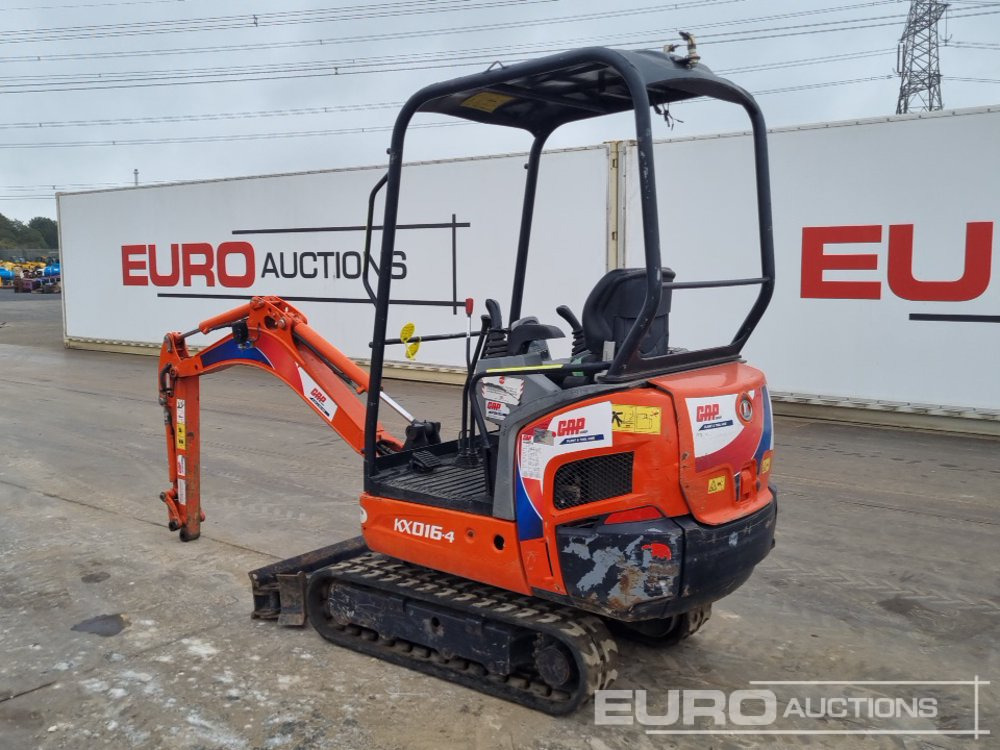 2015 Kubota KX016-4 - Мини-экскаватор: фото 3 2015 Kubota KX016-4 - Мини-экскаватор: фото 3