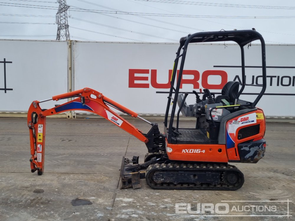 2015 Kubota KX016-4 - Мини-экскаватор: фото 2 2015 Kubota KX016-4 - Мини-экскаватор: фото 2