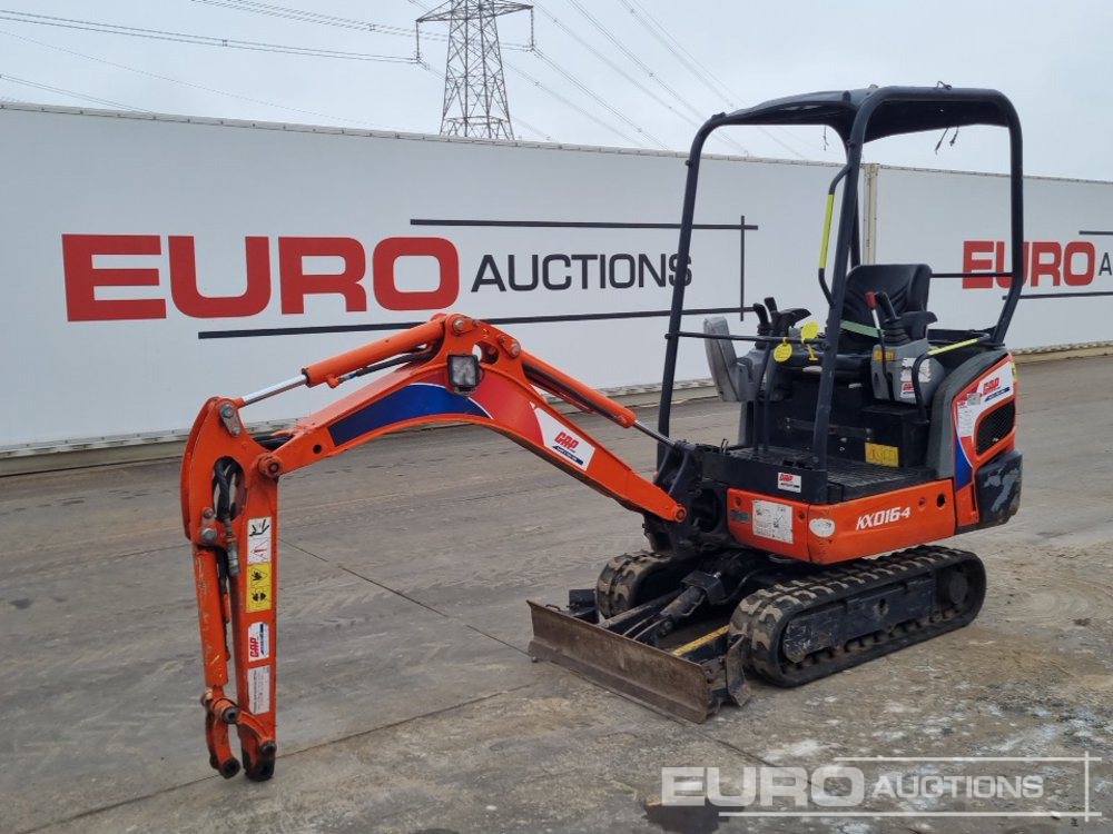 2015 Kubota KX016-4 - Мини-экскаватор: фото 1 2015 Kubota KX016-4 - Мини-экскаватор: фото 1