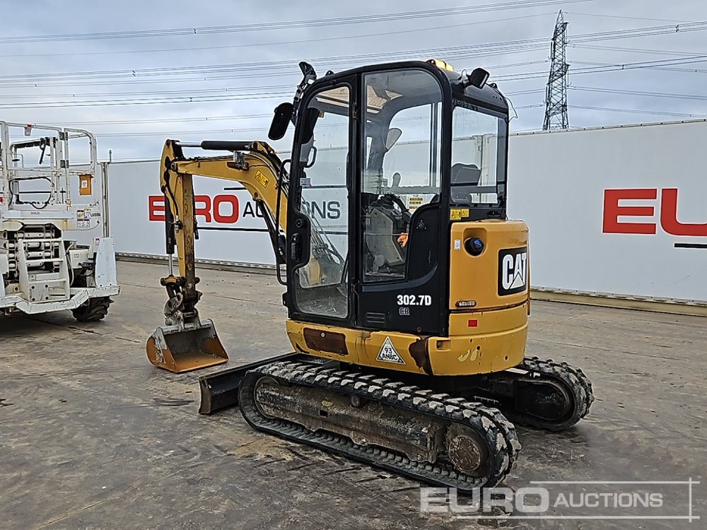 2016 CAT 302.7DCR - Мини-экскаватор: фото 3 2016 CAT 302.7DCR - Мини-экскаватор: фото 3