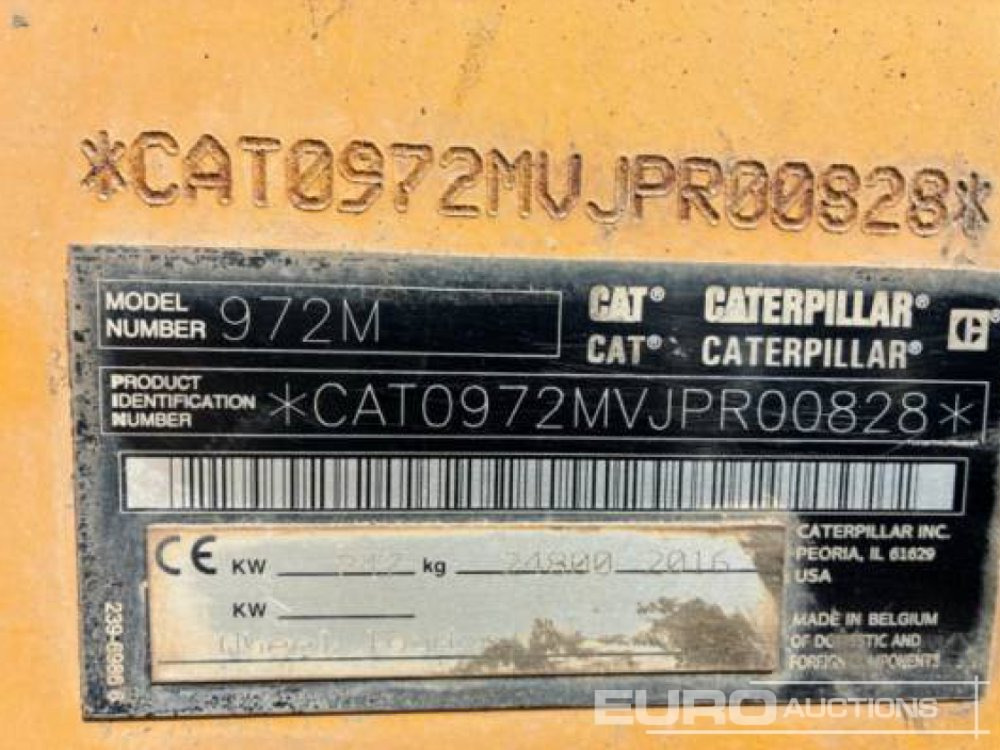 2016 CAT 972M - Колёсный погрузчик: фото 4 2016 CAT 972M - Колёсный погрузчик: фото 4