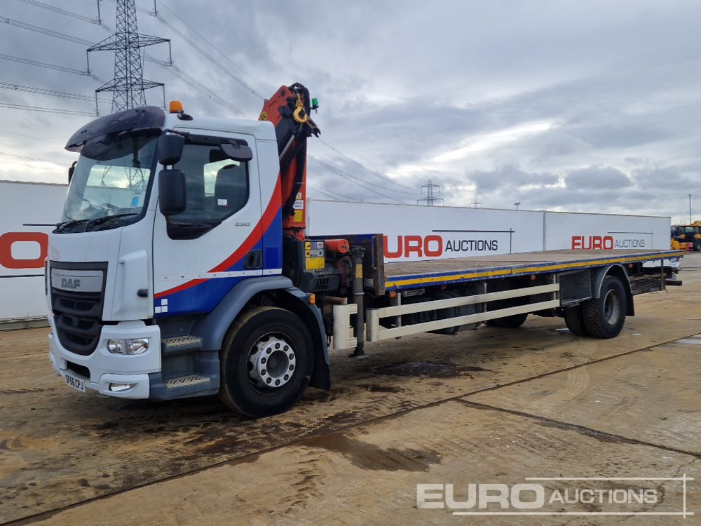 2016 DAF LF250 - Грузовик бортовой/ Платформа: фото 1 2016 DAF LF250 - Грузовик бортовой/ Платформа: фото 1