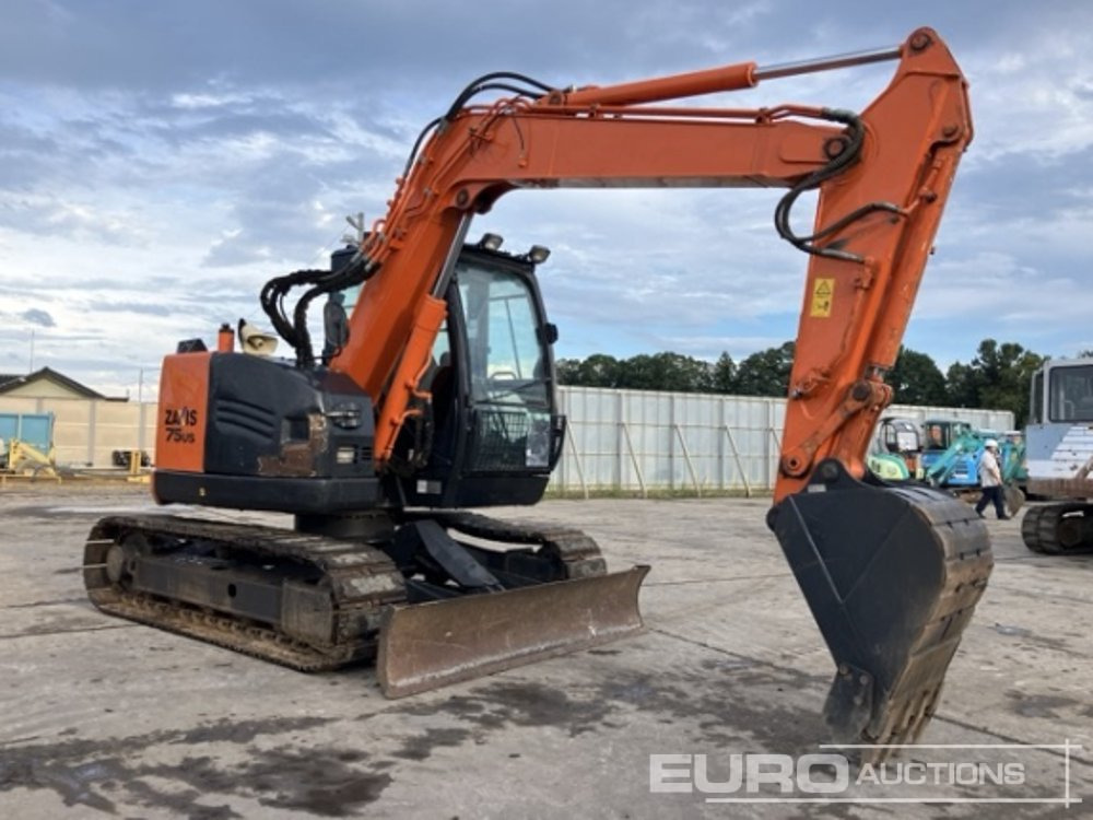 2016 Hitachi ZX75US-5 - Мини-экскаватор: фото 4 2016 Hitachi ZX75US-5 - Мини-экскаватор: фото 4