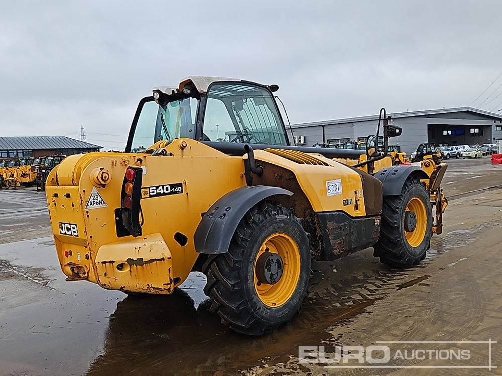 2016 JCB 540-140 Hi Viz - Телескопический погрузчик: фото 5 2016 JCB 540-140 Hi Viz - Телескопический погрузчик: фото 5