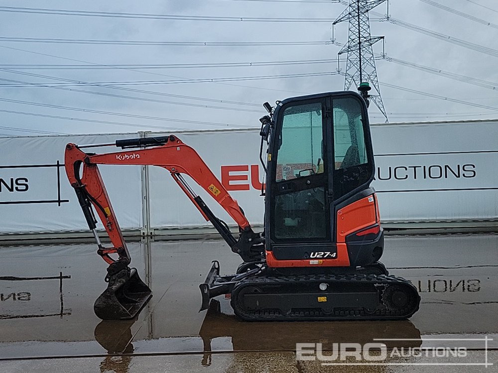 2016 Kubota U27-4 - Мини-экскаватор: фото 2 2016 Kubota U27-4 - Мини-экскаватор: фото 2
