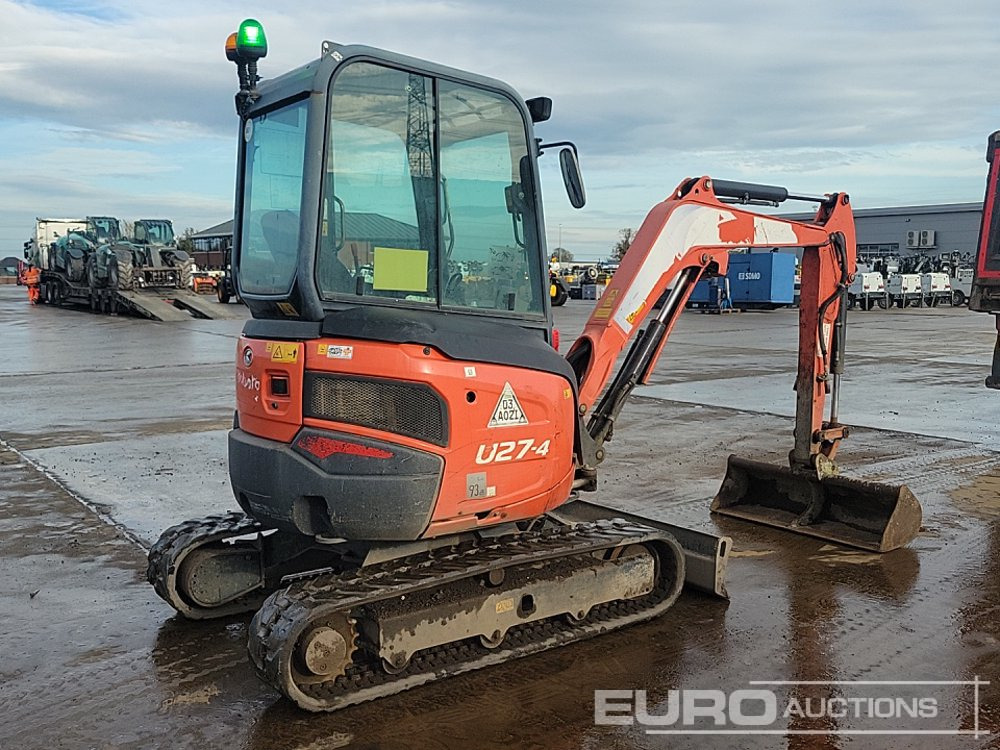 2016 Kubota U27-4 - Мини-экскаватор: фото 5 2016 Kubota U27-4 - Мини-экскаватор: фото 5